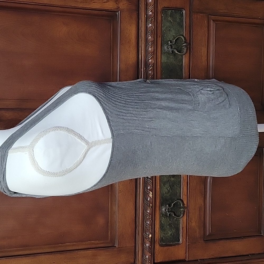 Gentle Fawn Women's XS Gray Knit Vest Top - Picture 4 of 8